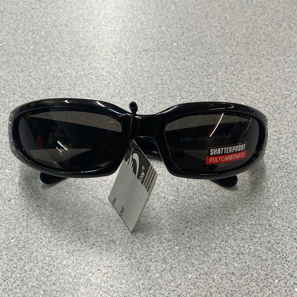Black Transitional Shatterproof Sunglasses Marilyn
